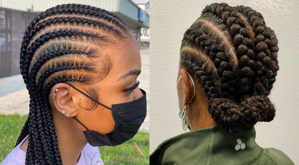 Straight Back Braid